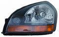 Head Lamp Driver Side Orange Reflector Black Bezel High Quality For Hyundai - HY2502165