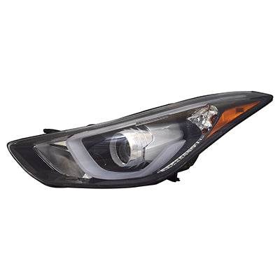 Head Lamp Driver Side Led Projector Type Usa Built High Qualityreturn Restricted - Final Sale - No Warranty Coverage For Hyundai - hy2502186