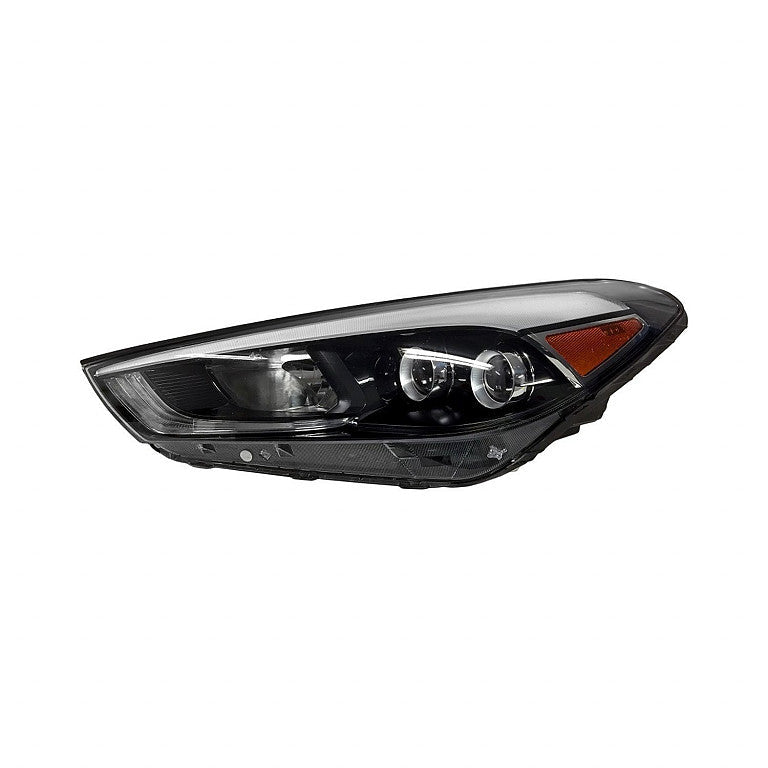 Head Lamp Driver Side Halogen With Led Capareturn Restricted - Final Sale - No Warranty Coverage For Hyundai - HY2502200C