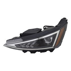 Head Lamp Driver Side Halogen Korea Built Without Led Drl Capareturn Restricted - Final Sale - No Warranty Coverage For Hyundai - HY2502239C