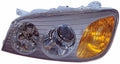 Head Lamp Passenger Side Halogen High Quality For Hyundai - HY2503120