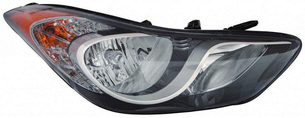 Head Lamp Passenger Side Korea Built Capareturn Restricted - Final Sale - No Warranty Coverage For Hyundai - HY2503164C