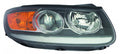 Head Lamp Passenger Side Halogen With Clear Lower Reflector Black Bezel Capareturn Restricted - Final Sale - No Warranty Coverage For Hyundai - HY2503166C