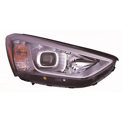 Head Lamp Passenger Side Halogen Gls/Ltd Model Capareturn Restricted - Final Sale - No Warranty Coverage For Hyundai - HY2503175C
