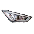 Head Lamp Passenger Side Hid Black Bezel High Qualityreturn Restricted - Final Sale - No Warranty Coverage For Hyundai - hy2503179