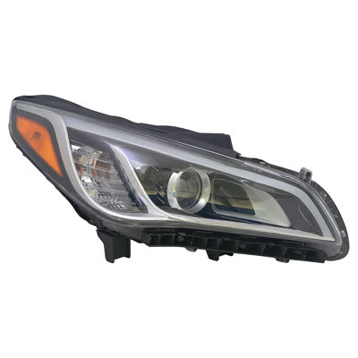 Head Lamp Passenger Side Hid High Qualityreturn Restricted - Final Sale - No Warranty Coverage For Hyundai - hy2503184