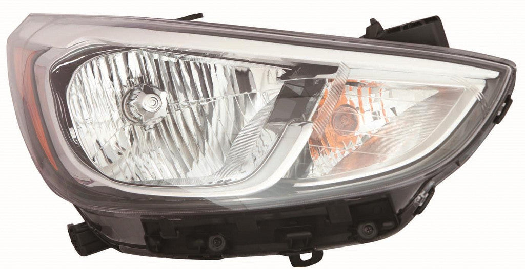 Head Lamp Passenger Side Halogen Without Led Capa For Hyundai - HY2503192C