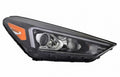 Head Lamp Passenger Side Halogen With  Led Position Lamp Capareturn Restricted - Final Sale - No Warranty Coverage For Hyundai - HY2503235C