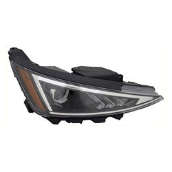 Head Lamp Passenger Side Halogen Korea Built Without Led Drl High Qualityreturn Restricted - Final Sale - No Warranty Coverage For Hyundai - hy2503239