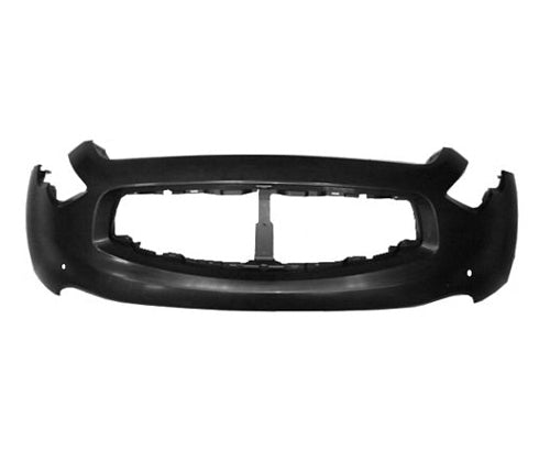 Bumper Upper Front Primed With Sensor Hole (With Premium Pkg) For Infiniti - IN1000243