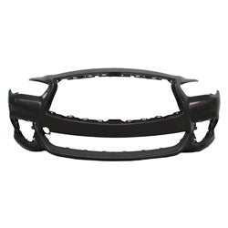 Bumper Front Primed With Sensor Without Washer For Infiniti - IN1000274