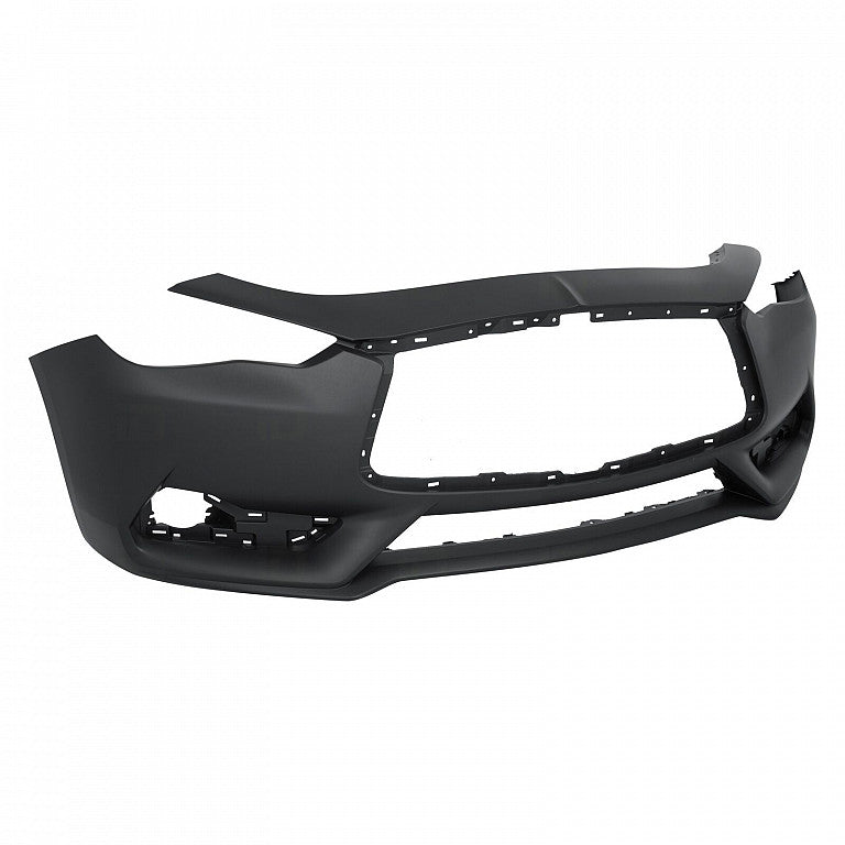Bumper Front Primed Ptm Without Park Assist Sensor Capa For Infiniti - IN1000275C