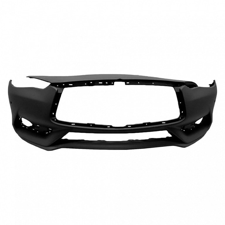 Bumper Front Primed Ptm With Park Assist Sensor For Infiniti - IN1000276