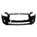 Bumper Front Primed With Sensor Exclude Sport Model Capa For Infiniti - IN1000285C