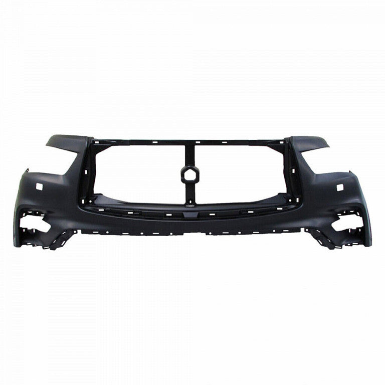 Bumper Front Upper Primed Ptm With Head Lamp Washer For Infiniti - IN1014101