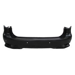 Bumper Rear Primed With Hitch/Backup Intervention(2 Inner Holes) With Sensor Capa For Infiniti - IN1100164C