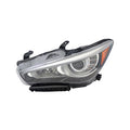 Head Lamp Driver Side Hid Without Eco Pkg Without Adapt High Qualityreturn Restricted - Final Sale - No Warranty Coverage For Infiniti - in2502157