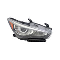 Head Lamp Passenger Side Hid Without Eco Pkg Without Adapt Capareturn Restricted - Final Sale - No Warranty Coverage For Infiniti - IN2503157C