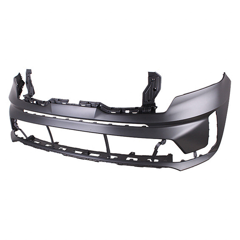Bumper Front Primed Without Sensor For Gas 1-Piece Models For Kia - ki1014110