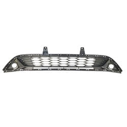 Grille Lower With  Round Projector Fog Lamps With Fog Hole Bezels Lx/S Model For Kia - KI1036143