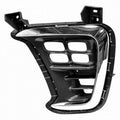 Fog Lamp Bezel Front Driver Side Dark Gray With Chrome Modling Use With Led Fogs Sx/Sx Ltd/Ex Models For Kia - KI1038150