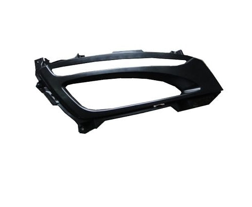 Fog Lamp Bezel Front Passenger Side Matte-Black Korea Built For Kia - KI1039108