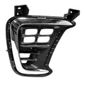 Fog Lamp Bezel Front Passenger Side Dark Gray With Chrome Molding Use With Led Fogs Sx/Sx Ltd/Ex Models For Kia - KI1039150