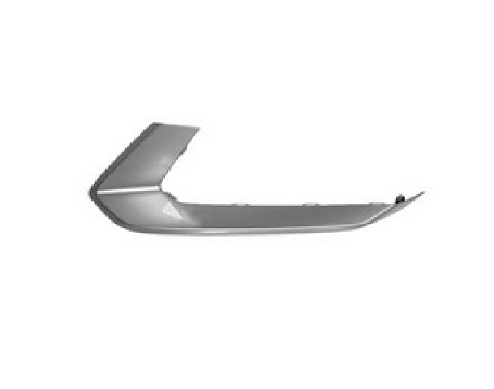 Grille Molding Front Driver Side Ptd Silver For Kia - KI1046112