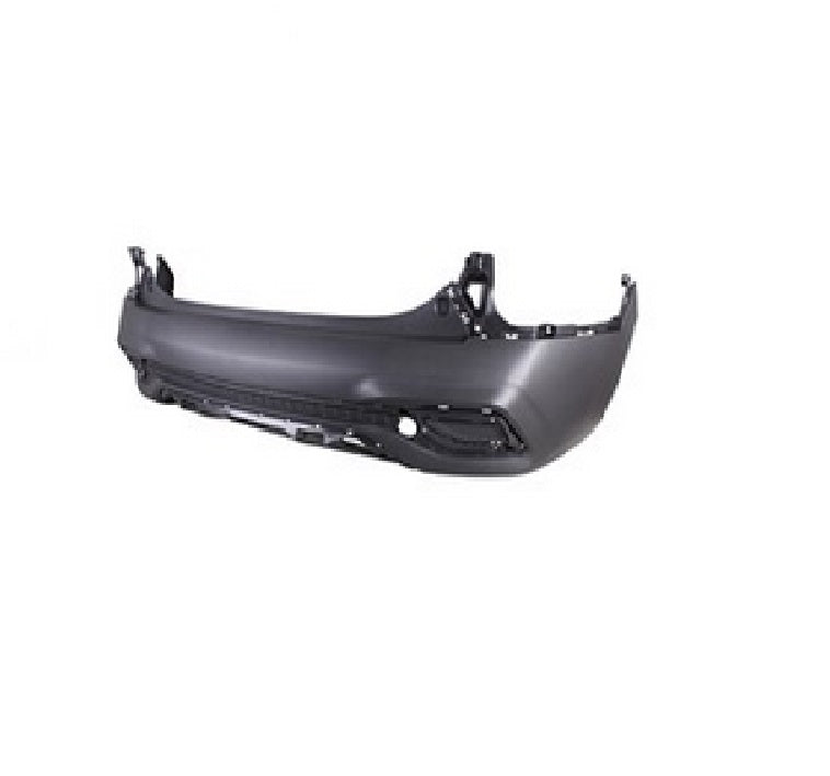 Bumper Rear Textured For Lx With Satin Chrome Center Molding Capa For Kia - KI1100230C