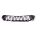 Grille Painted Dark Silver With Chrome Moulding For Ex For Kia - KI1200156