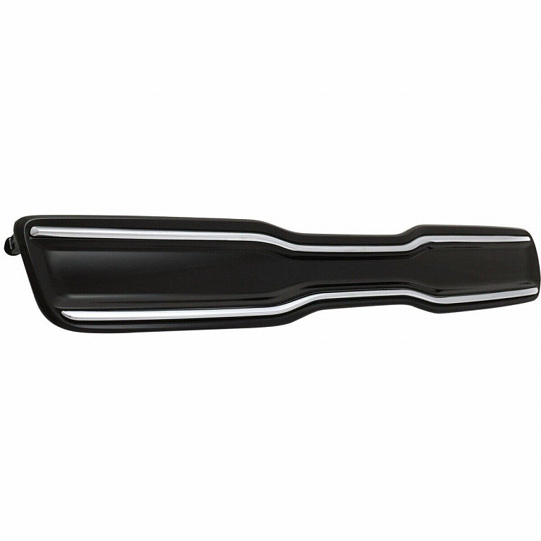 Grille Glossy Black With Chrome Bars For Kia - KI1200193