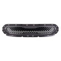 Grille Ptd Black With Chrome Frontame Without Adaptive Cruise For Kia - KI1200200