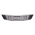 Grille Ptd Silver Gray With Chrome Moulding Lx Model For Kia - KI1200203
