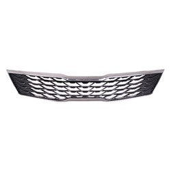 Grille Ptd Silver Gray With Chrome Moulding Lx Model For Kia - KI1200203