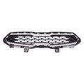 Grille Matte Black With Silver/Gray Moulding Front/Lxs Model For Kia - KI1200204