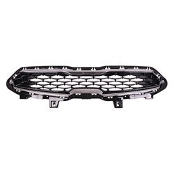 Grille Ptd Black With Chrome Moulding Ex/S Model For Kia - KI1200205