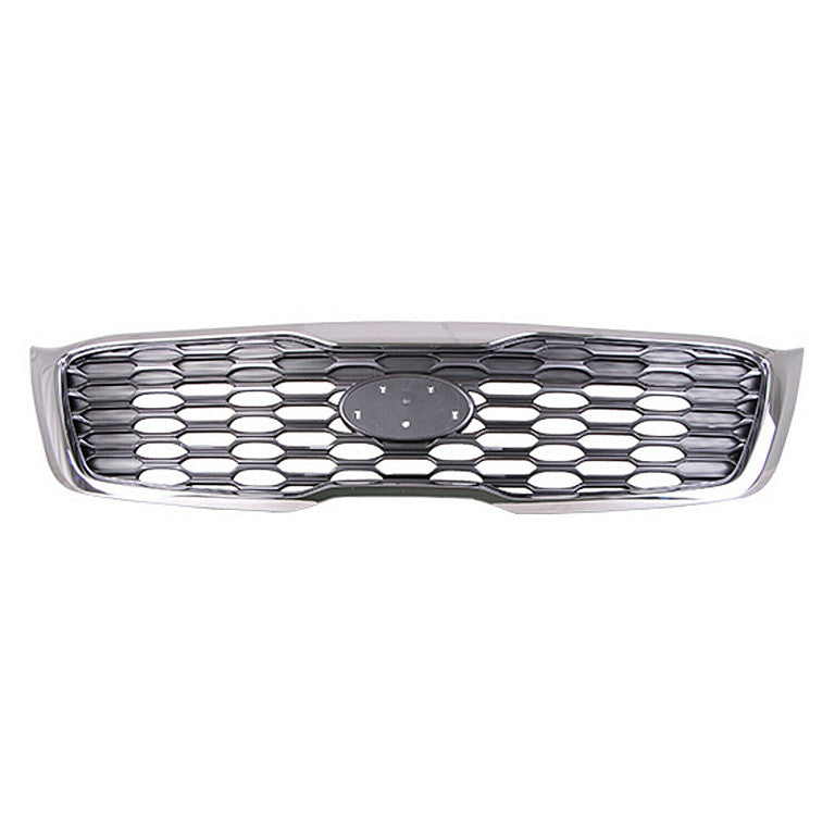 Grille Ex Model Black Ex Model With Chrome Frontame For Kia - KI1200206