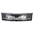 Grille Front Silver With Satin Chrome Outer Molding Without Camera For Kia - KI1200209