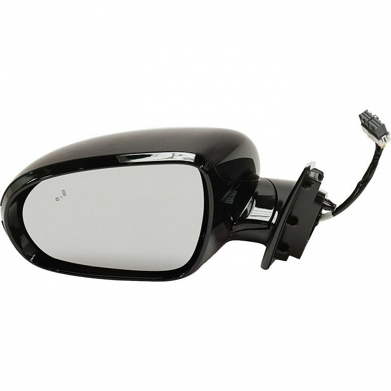 Door Mirror Driver Side Power Htd Ptm Without Camera With Signal/Blind Spot Manual Fold For Kia - KI1320208