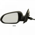 Door Mirror Driver Side Manual Textured For Kia - KI1320217