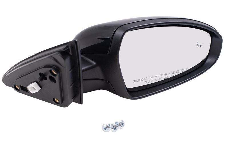 Door Mirror Passenger Side Power Htd Gloss Black With Blind Spot For Kia - KI1321225
