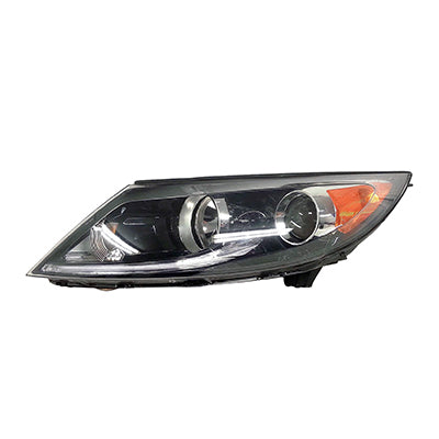 Head Lamp Driver Side With Led Accent Light Capareturn Restricted - Final Sale - No Warranty Coverage For Kia - KI2502177C