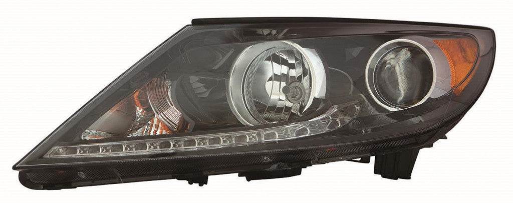 Head Lamp Driver Side Without Led Accent Light With Led Drl High Qualityreturn Restricted - Final Sale - No Warranty Coverage For Kia - KI2502184