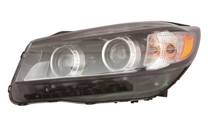 Head Lamp Driver Side With Hid Without Adaptive Capareturn Restricted - Final Sale - No Warranty Coverage For Kia - KI2502193C