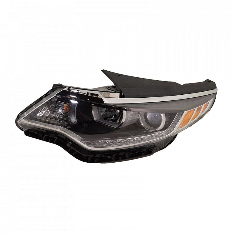 Head Lamp Driver Side Halogen Led With Drl Frontom 7/17 For Kia - KI2502225U