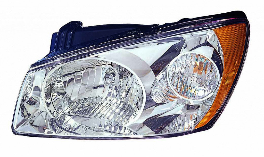 Head Lamp Passenger Side Chrome Lx Model For Kia - KI2503116V
