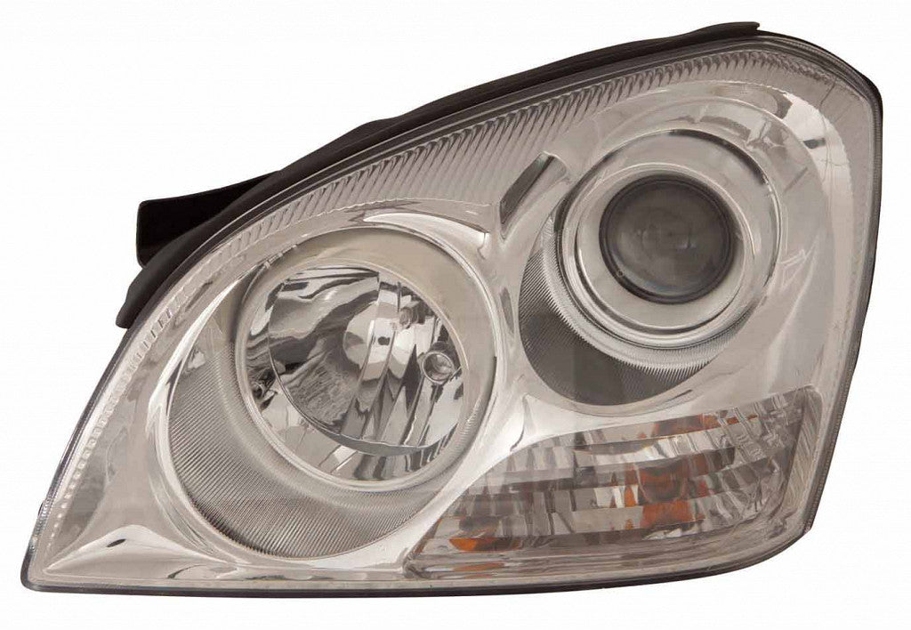 Head Lamp Passenger Side With Chrome Insert Without App Pkg To 04/16/07 Capa For Kia - KI2503124C