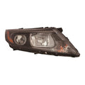 Head Lamp Passenger Side Halogen Black Bezel With Led Usa Built Return Restricted - Final Sale - No Warranty Coverage For Kia - KI2503176U