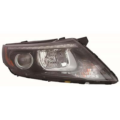 Head Lamp Passenger Side Hid With Drl Usa Built High Qualityreturn Restricted - Final Sale - No Warranty Coverage For Kia - ki2503178