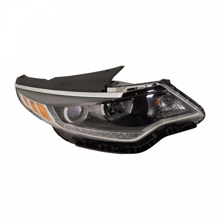 Head Lamp Passenger Side Halogen With Led/Drl Frontom 7/17 For Kia - KI2503225U